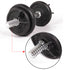 2 Pieces 30mm Barbell Gym Weight Bar Dumbbell Lock Clamp Spring Collar Clips indoor use training fitness